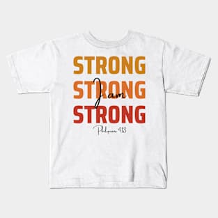 I am strong! Kids T-Shirt